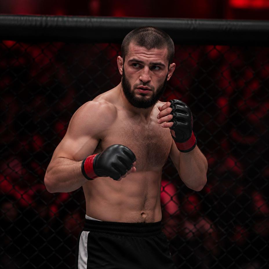 MMA-fighter i buren